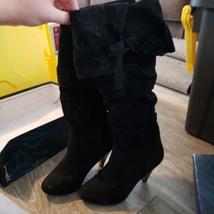 Y-not brand heel boots